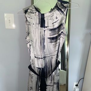 Short Calvin Klein silk dress